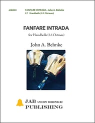 Fanfare Intrada Handbell sheet music cover Thumbnail